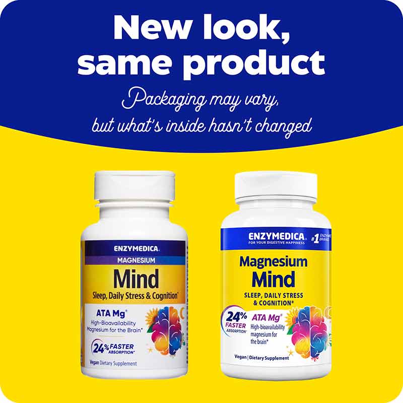 Magnesium Mind, 120 Capsules, by Enzymedica, image #9