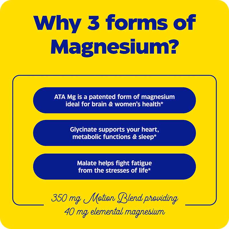 Magnesium Motion, 60 Capsules, by Enzymedica, image #5