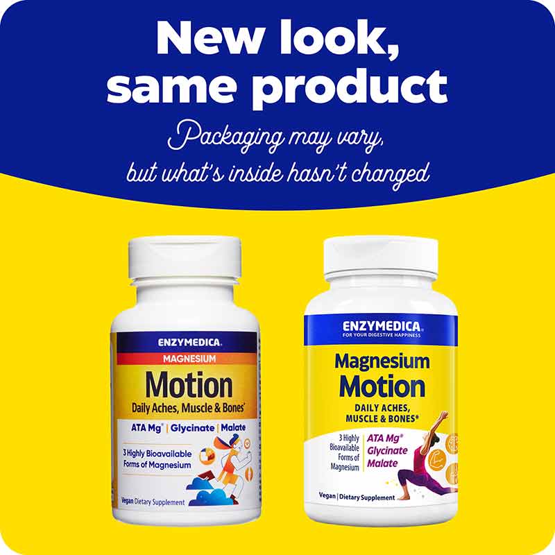 Magnesium Motion, 60 Capsules, by Enzymedica, image #9