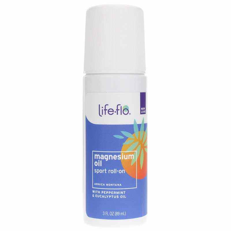 Magnesium Oil Sport Roll-On for Joint Health, by Life Flo