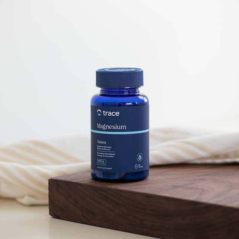 Magnesium Tablets 300 Mg, 60 Tablets, by Trace Minerals Research, image #3
