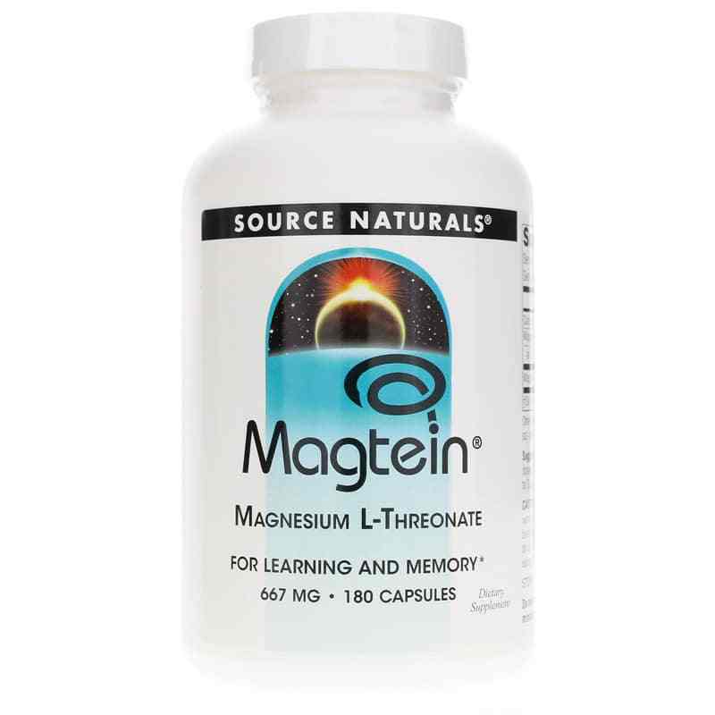 Magtein Magnesium L-Threonate, by Source Naturals