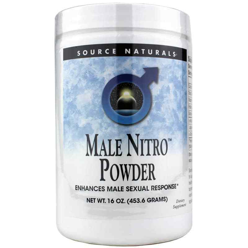 Male Nitro Powder, 16 Oz, by Source Naturals