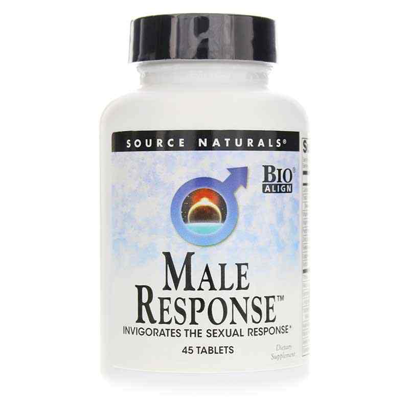 Male Response, 45 Tablets, by Source Naturals