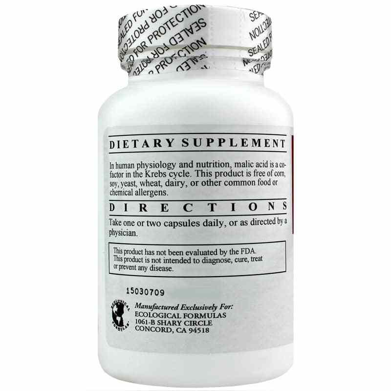 Malic Acid 600 Mg, by Ecological Formulas, image #3
