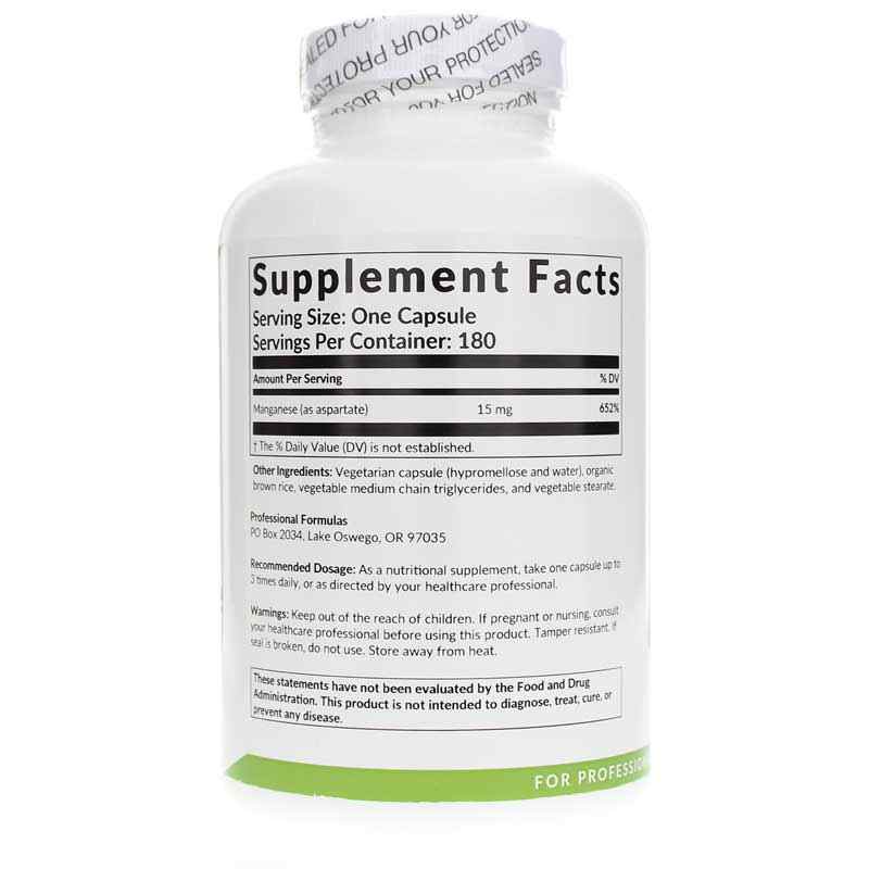 Manganese Caps, by Professional Formulas, image #2