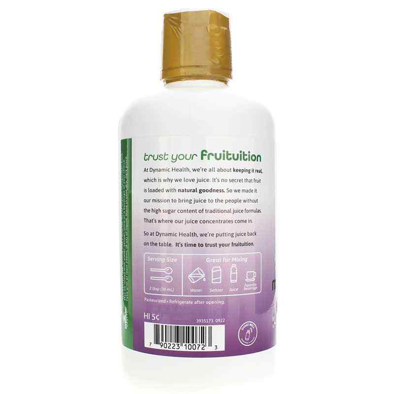 Mangosteen Gold Certified Organic Mangosteen 100% Juice, 32 Oz, by Dynamic Health, image #3