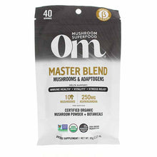 Master Blend Powder, 40 Servings, by Om Mushroom