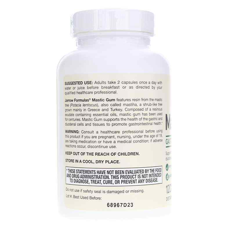 Mastic Gum, 120 Veg Capsules, by Jarrow Formulas, image #3