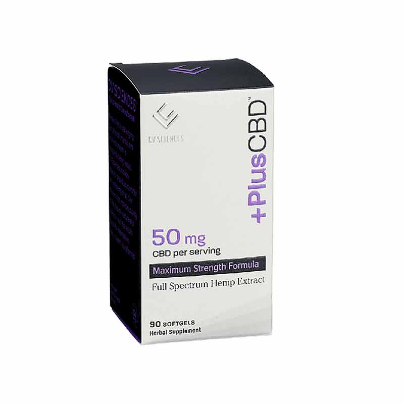 Maximum Strength Hemp Extract Softgels 50 Mg, 90 Softgels, by PlusCBD Oil, image #3