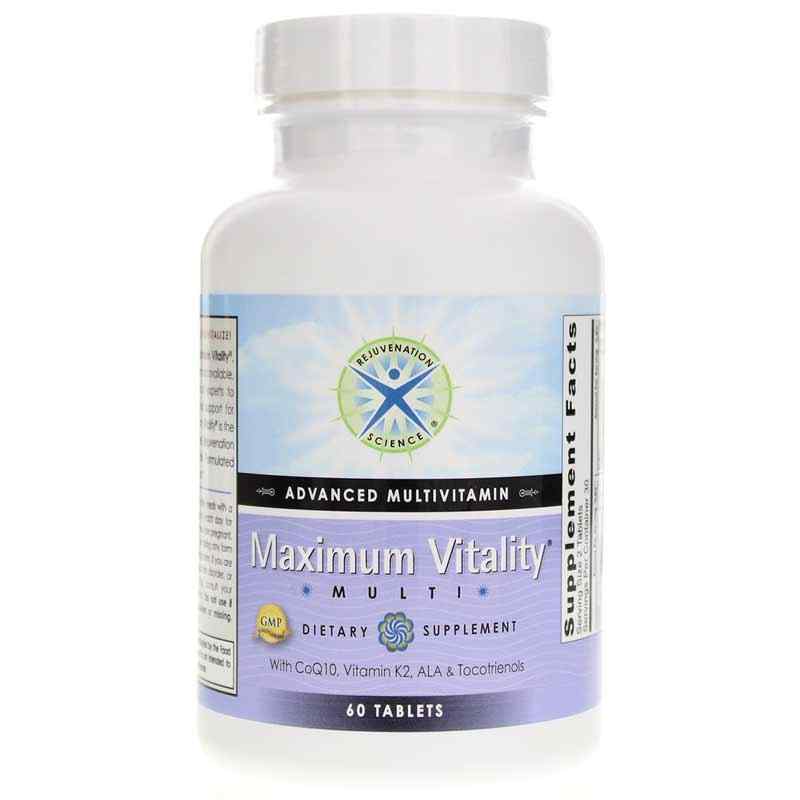 Maximum Vitality, by Rejuvenation Science