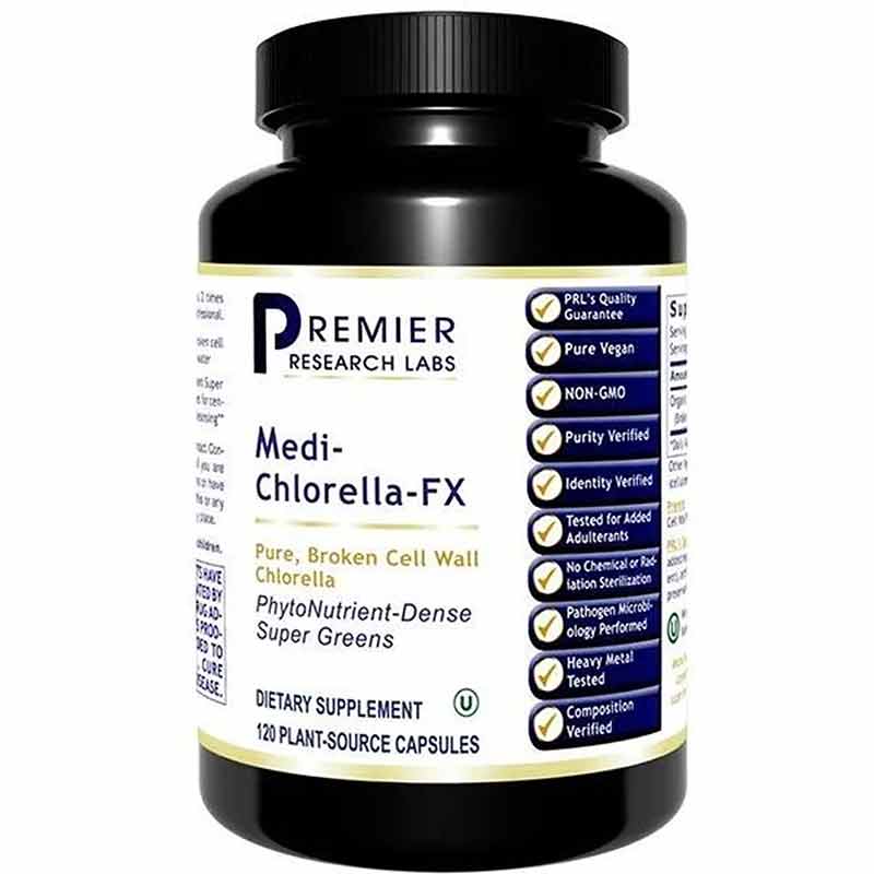 Medi Chlorella-FX Pure Organic Chlorella, by Premier Research Labs