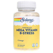 Mega B-Stress, 120 Veg Capsules, by Solaray