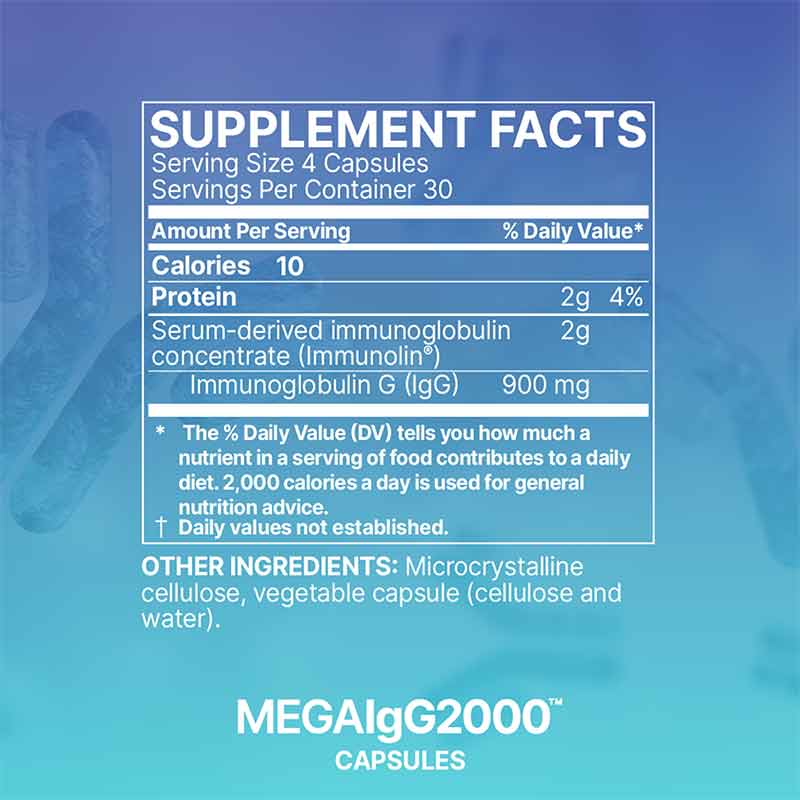 Mega IgG2000, by Microbiome Labs, image #2