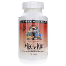 Mega-Kid Chewable Multi-Vitamin, 120 Chewable Wafers, by Source Naturals