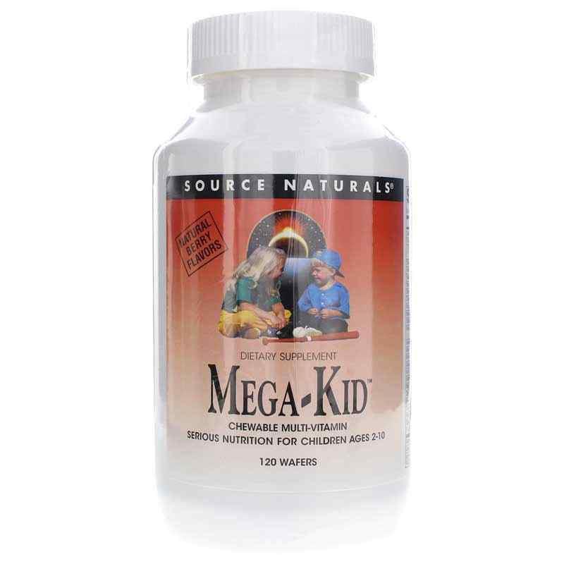 Mega-Kid Chewable Multi-Vitamin, by Source Naturals