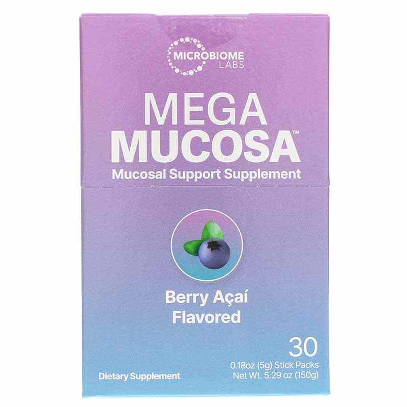 Mega Mucosa Stick Packs, Microbiome Labs – Professional Supplement
