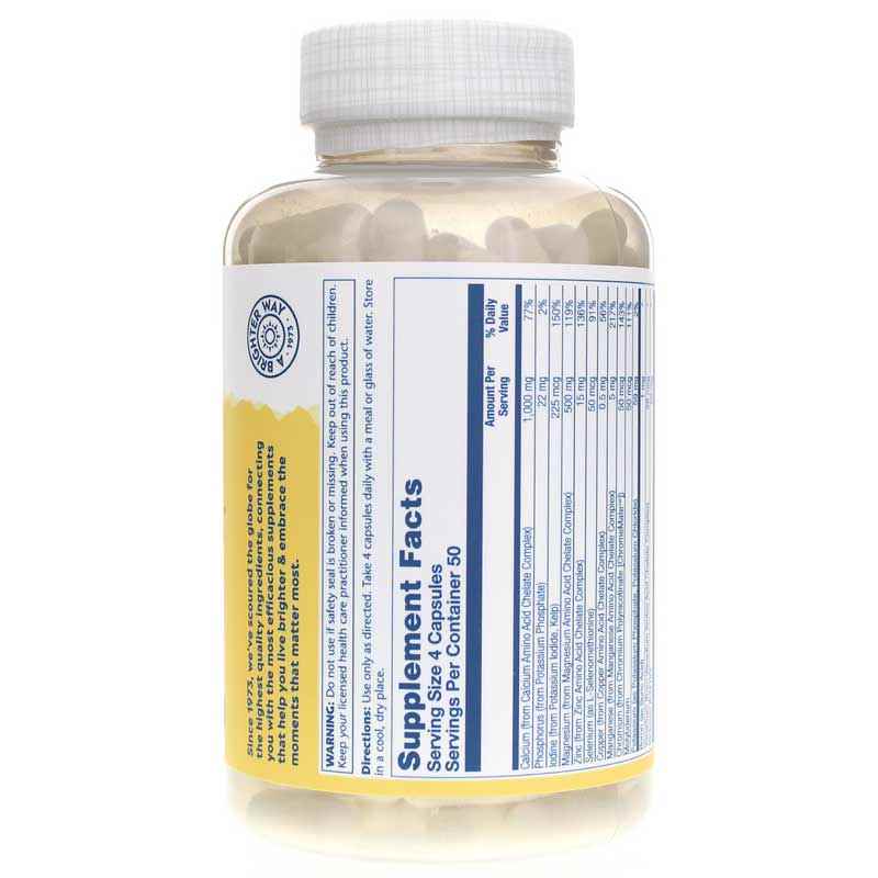 Mega Multi Mineral, 200 Capsules, by Solaray, image #2