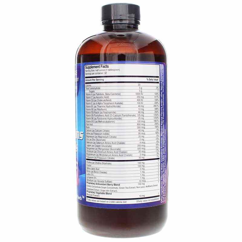 Mega MultiVitamins and Minerals Liquid, 16 Oz, by Dr's. Advantage, image #2