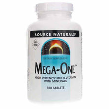 Mega-One Multiple No Iron, 180 Tablets, by Source Naturals