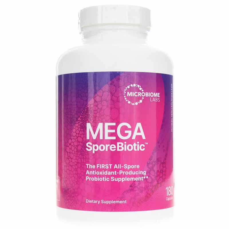Mega SporeBiotic, 180 Capsules, by Microbiome Labs