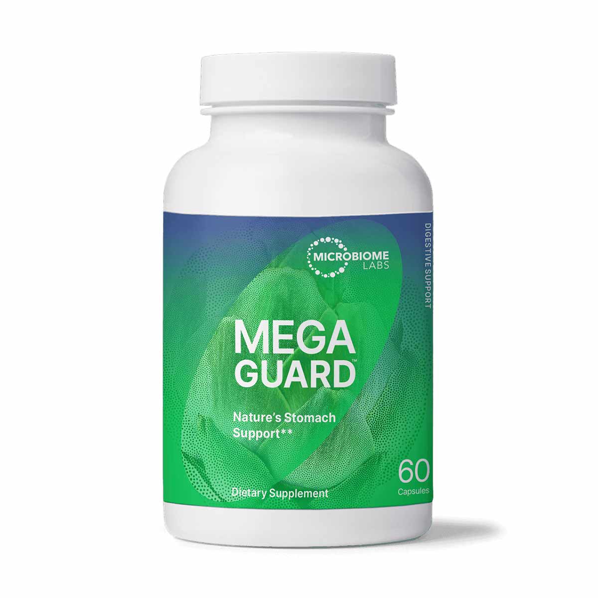 MegaGuard Nature's Stomach Support, 60 Capsules, by Microbiome Labs