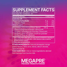 Megapre Precision Prebiotic Pineapple Orange Guava Flavored, by Microbiome Labs, image #2