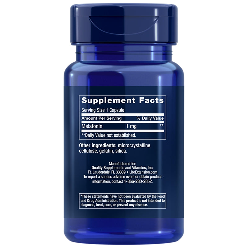 Melatonin 1 Mg, by Life Extension, image #2