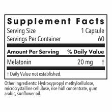 Melatonin 20 Mg, by Allergy Research Group, image #2
