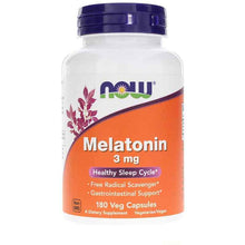 Melatonin 3 Mg, 180 Veg Capsules, by NOW Foods