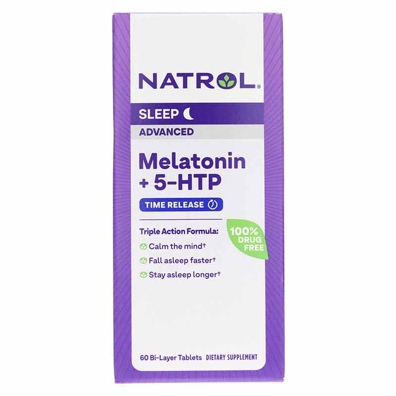 Melatonin + 5-HTP Advanced, by Natrol