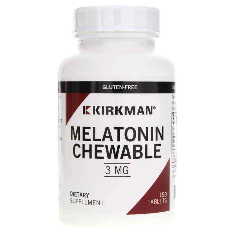 Melatonin Chewable Tablets 3 Mg, by Kirkman