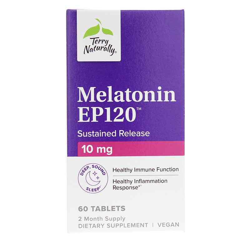 Melatonin EP120 10 Mg Sustained Release, by Terry Naturally