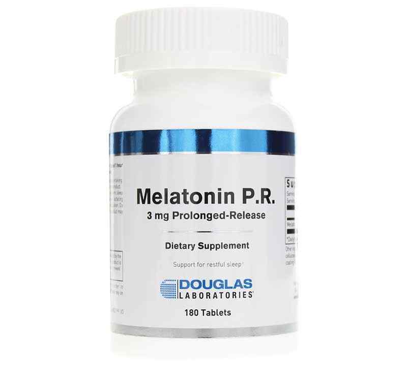 Melatonin Prolonged-Release 3 Mg, by Douglas Laboratories