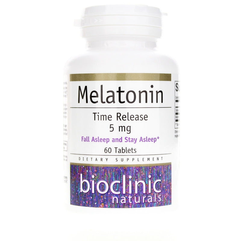 Melatonin Time Release 5 Mg, by Bioclinic Naturals