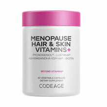 Menopause Hair & Skin Vitamins+ - 60 Caps, by Codeage