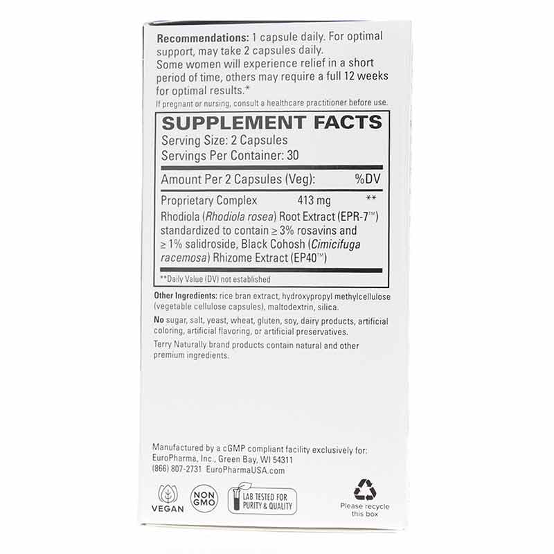 Menopause Relief Plus Clinical Strength, by Terry Naturally, image #2