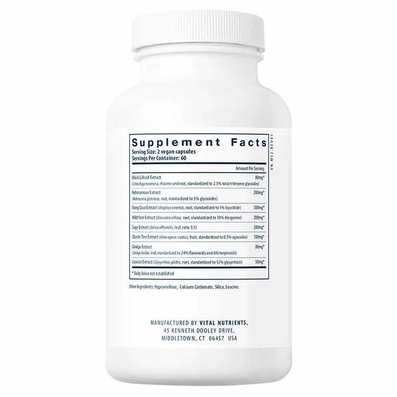 Menopause Support, by Vital Nutrients, image #3