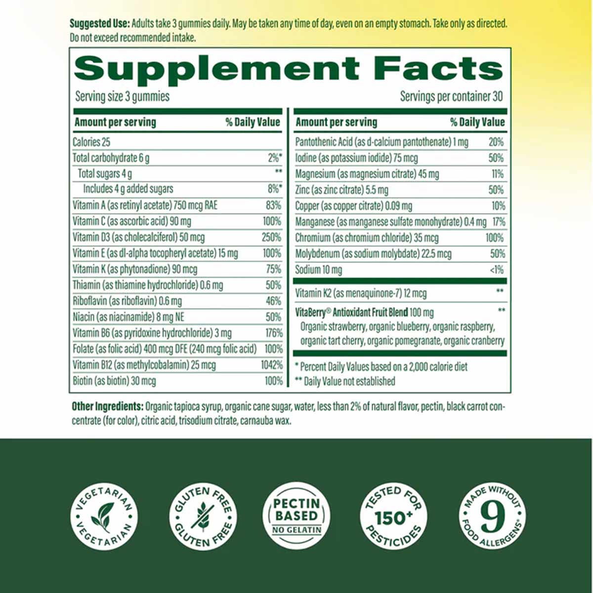 Men's 55+ Whole Body Multi Gummies, by Megafood