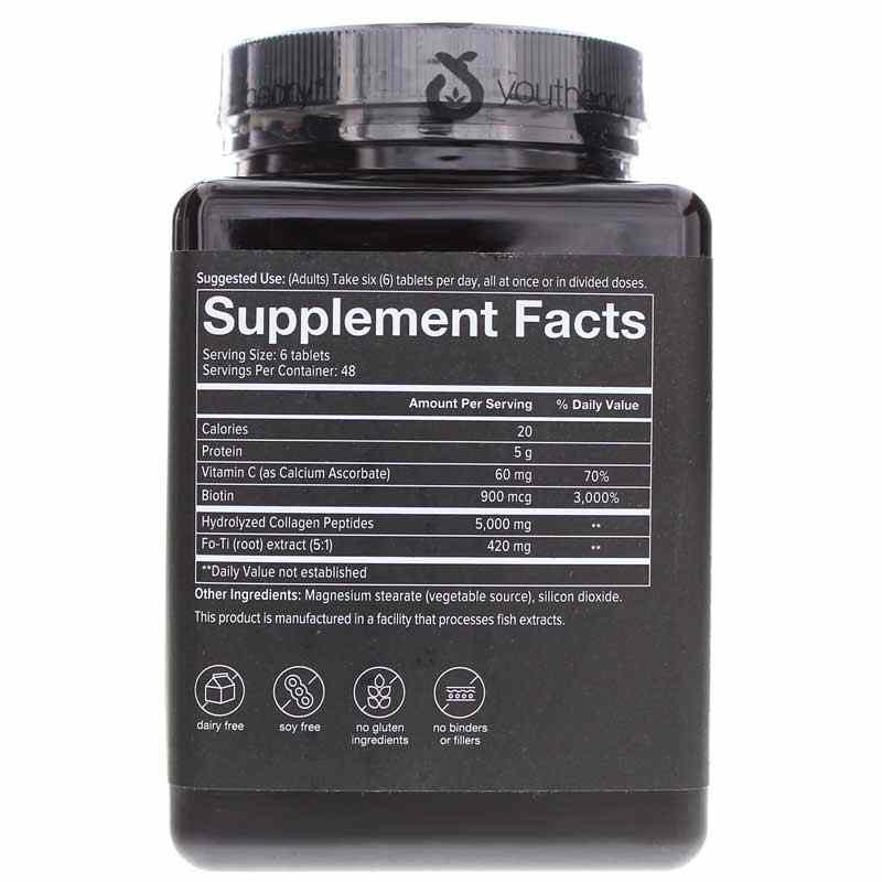 Mens Collagen Advanced Formula, 290 Tablets, by Youtheory, image #2