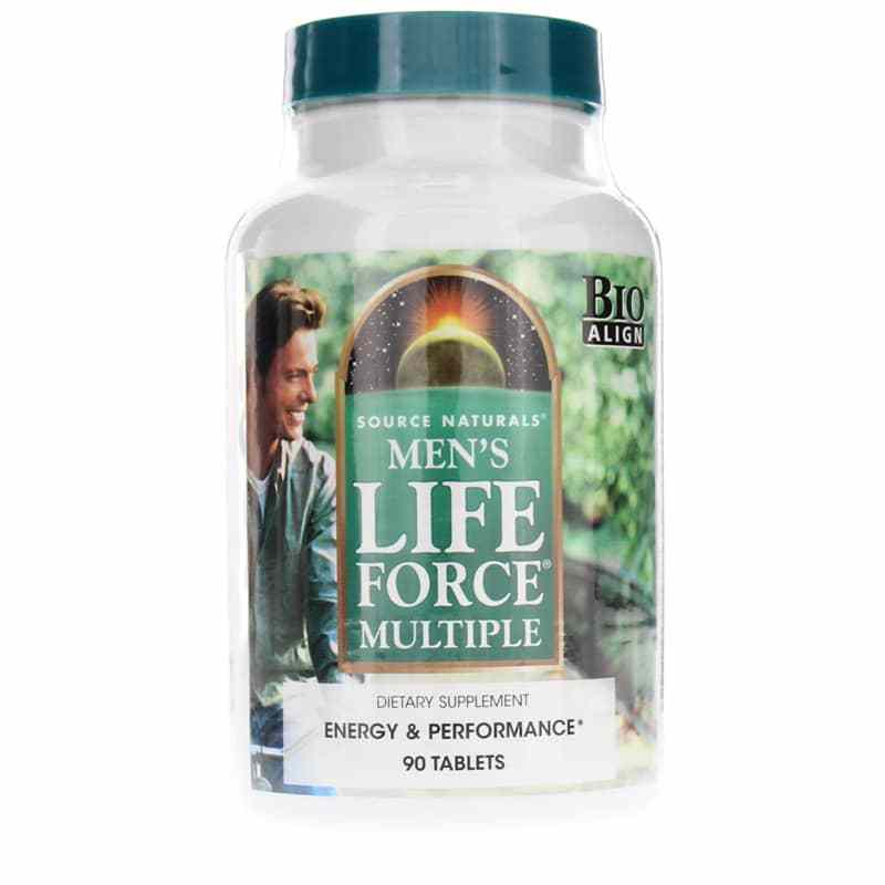 Men's Life Force Multiple, 90 Tablets, by Source Naturals