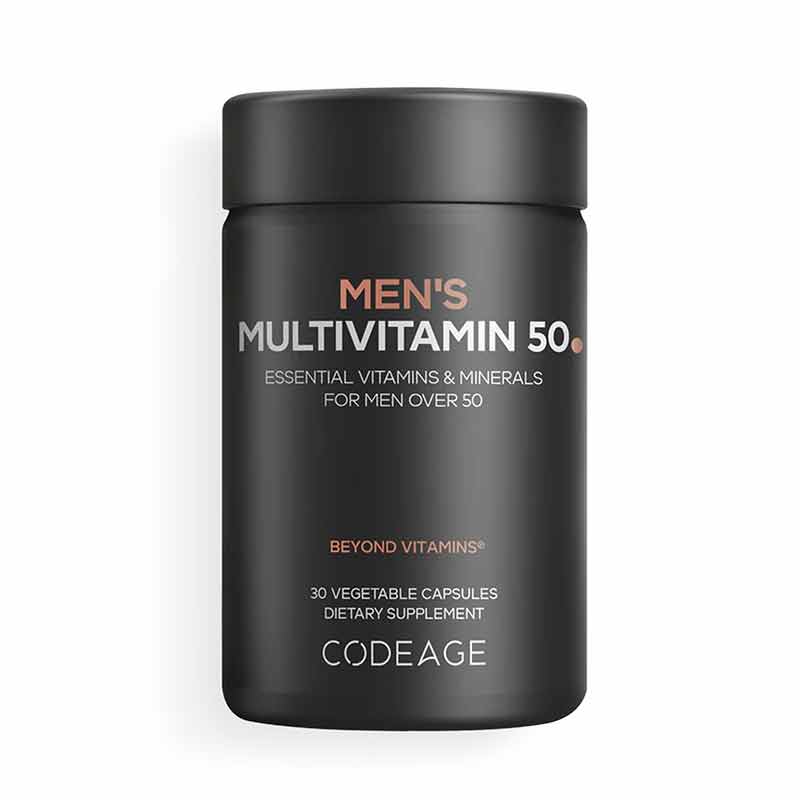 Men's Multivitamin 50, 30 Veg Capsules, by Codeage