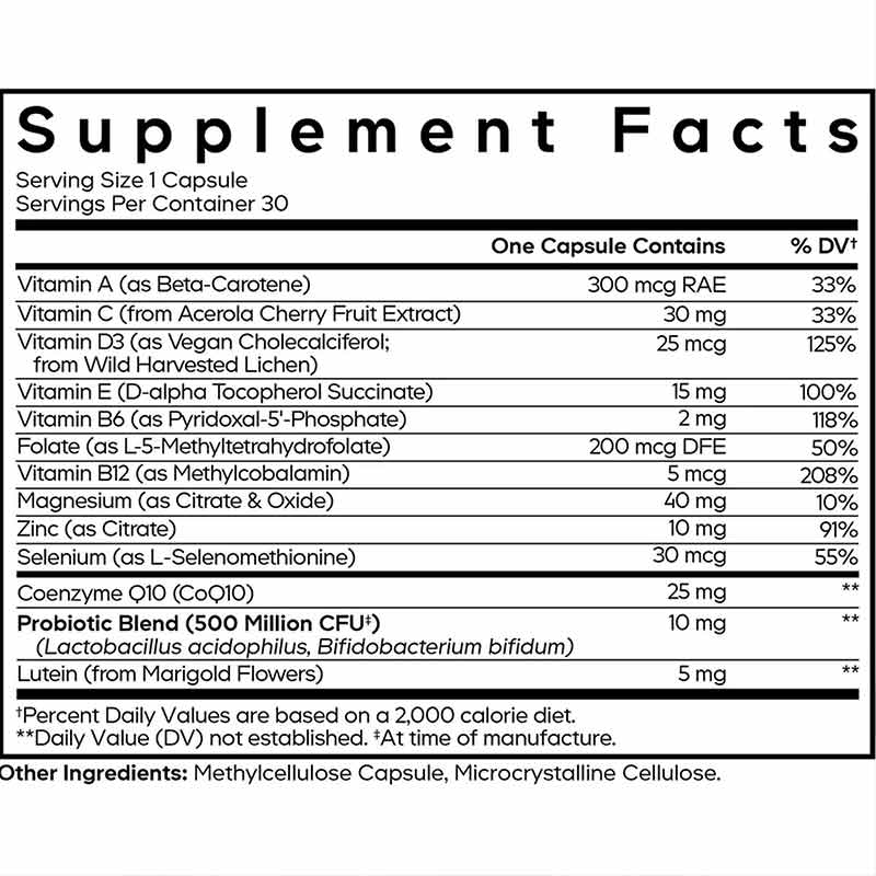 Men's Multivitamin 50, 30 Veg Capsules, by Codeage, image #3