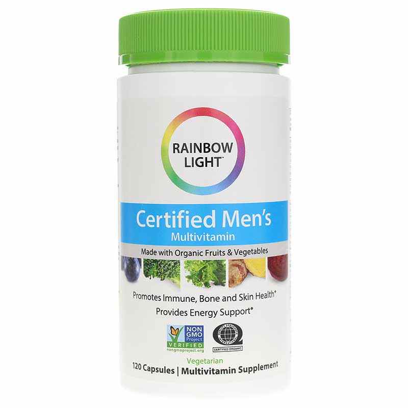 Men's Multivitamin Certified Organic, by Rainbow Light