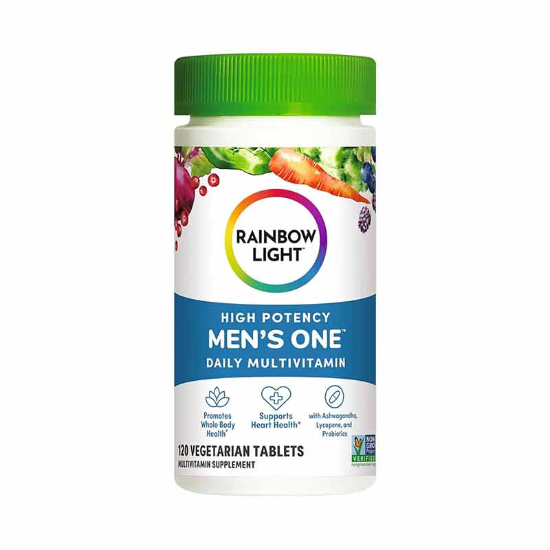 Men's One Multivitamin, 120 Tablets, by Rainbow Light
