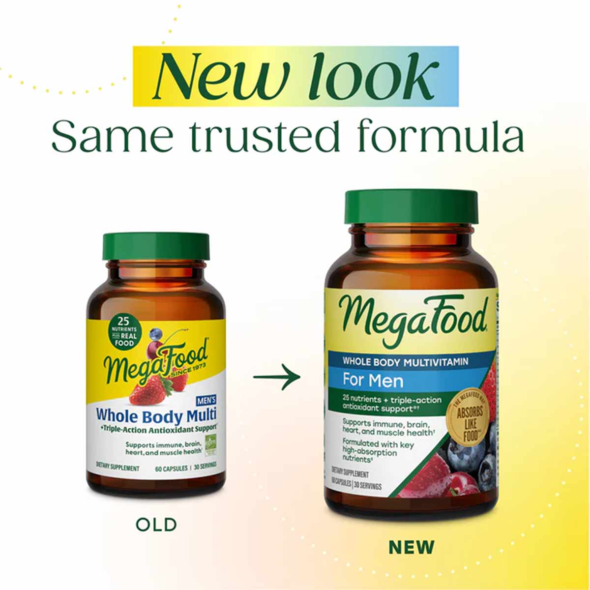 Men's Whole Body Multi Capsules, by Megafood