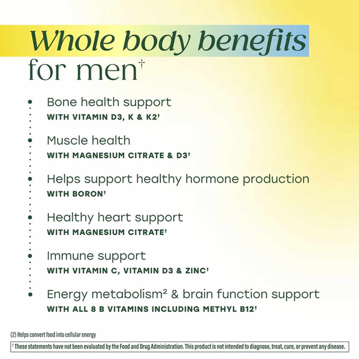 Men's Whole Body Multi Capsules, by Megafood