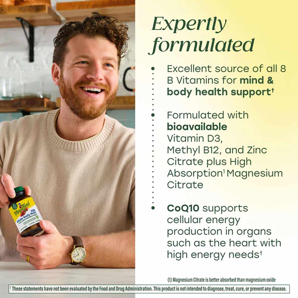 Men's Whole Body Multi Capsules, by Megafood