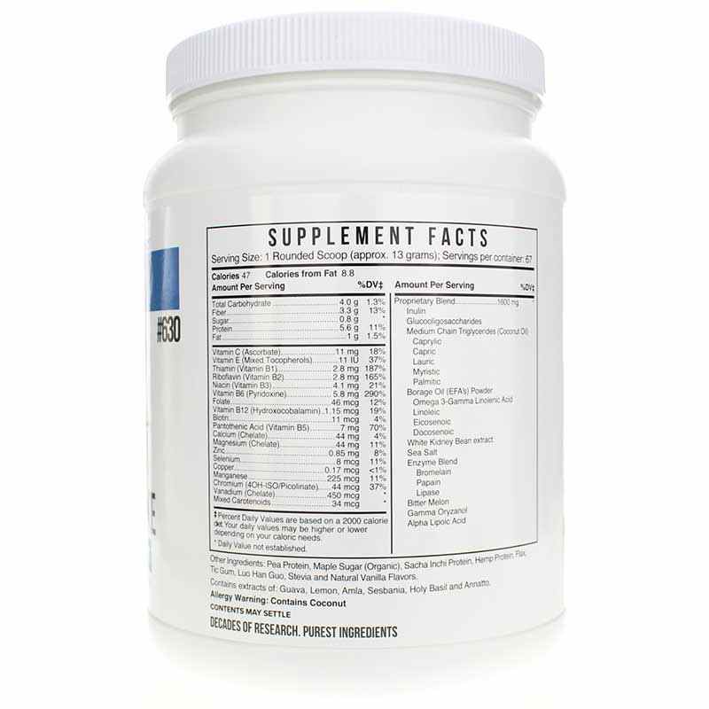 Metabo-Shake Glycemic Support, Creamy Vanilla, by Systemic Formulas, image #2