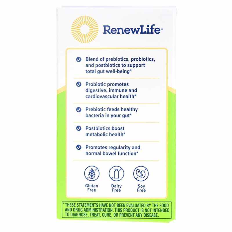 Metabolic Boost Pre + Pro + Postbiotic, 30 Veg Capsules, by Renew Life, image #4